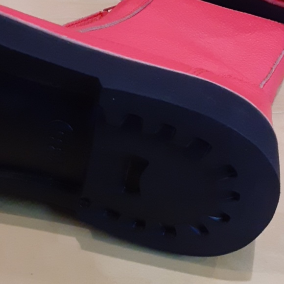 CAMPER leather pink Tyra platform zipper boots - Picture 8 of 8